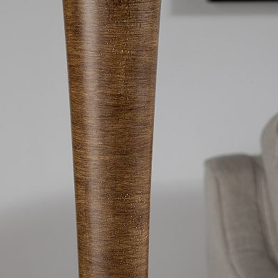 Norine Wood Resin Floor Lamp
