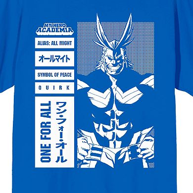 Men's My Hero Academia All Might Tee