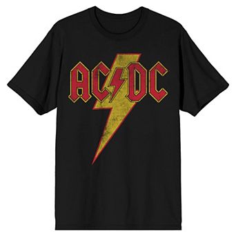 Men's AC/DC Vintage Lightning Bolt Tee