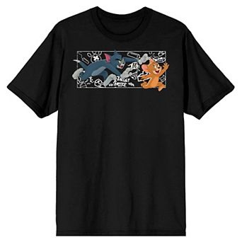 Men's Tom & Jerry Chalk Art Tee