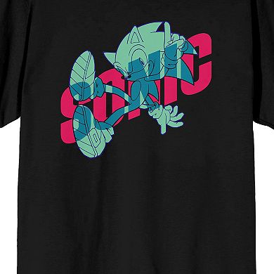 Men's Sonic Hedgehog Silhouette Tee
