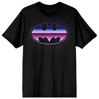 Men's Batman Chrome Logo Tee