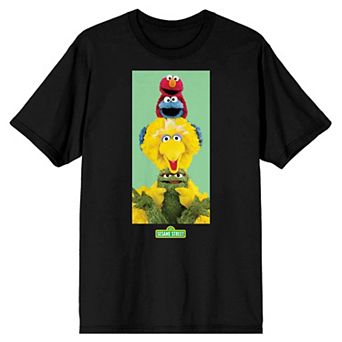 Men's Sesame Street Characters Tee