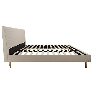 HomePop Mr. Kate Daphne Upholstered King Bed