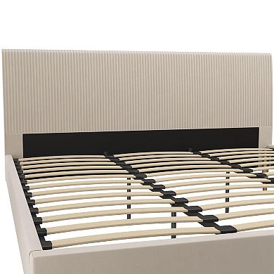 HomePop Mr. Kate Daphne Upholstered King Bed