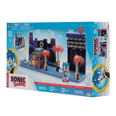 JAKKS Pacific Sonic the Hedgehog Studiopolis Zone Playset