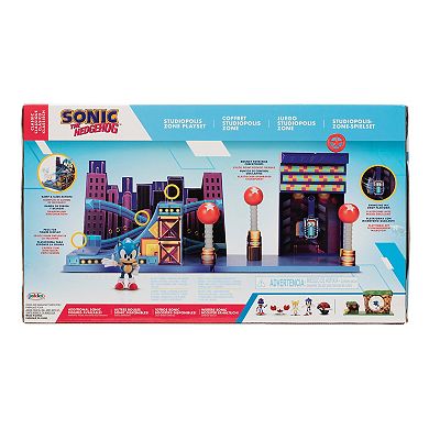JAKKS Pacific Sonic the Hedgehog Studiopolis Zone Playset