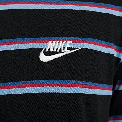 Mens Nike Club Striped Tee