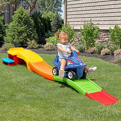 Step2 Blue Flash Up & Down Roller Coaster Ride-On Toy