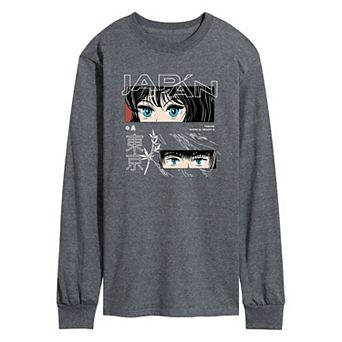 Men's Anime Mortal Love Long Sleeve Tee