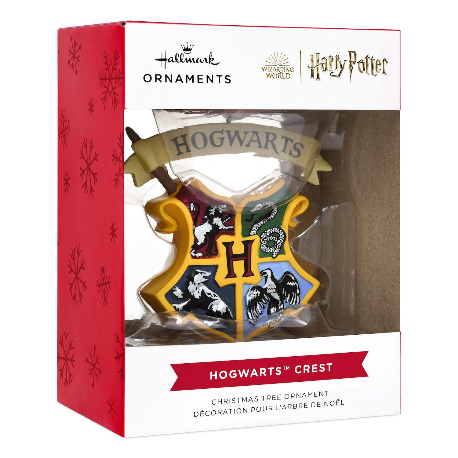 Harry Potter Hogwarts Crest Hallmark Christmas Ornament