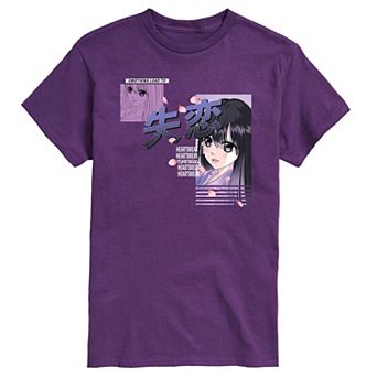Men's Anime Heartbreak Tee