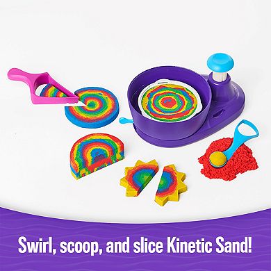 Spin Master Kinetic Sand, Swirl N’ Surprise Playset