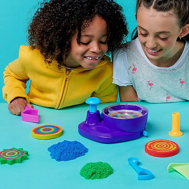 Spin Master Kinetic Sand, Swirl N’ Surprise Playset