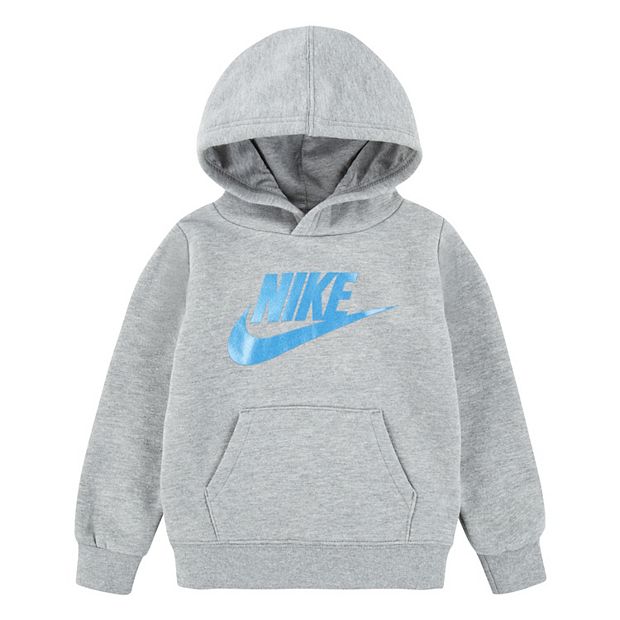 Nike hoodie metallic logo deals