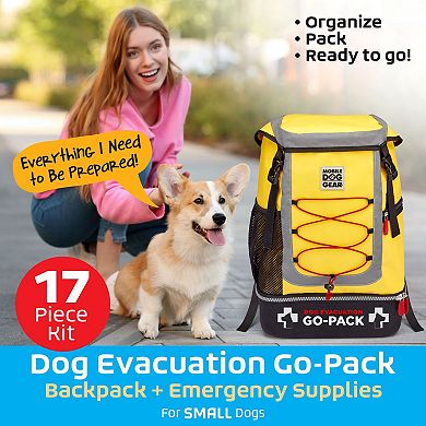 Mobile Dog Gear Dog Evacuation Go Pack