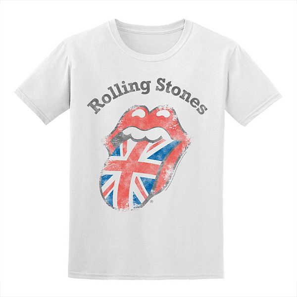 Rowdy Sprout Girls Rolling Stones Tongue Tee main image 0