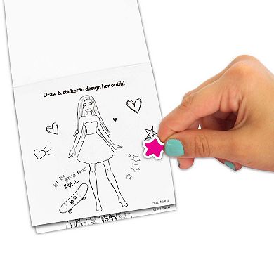 Barbie® Glitter Pen and Pad Art Set