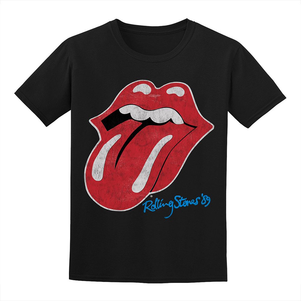 Rowdy Sprout Girls Rolling Stones Tongue Tee main image 1