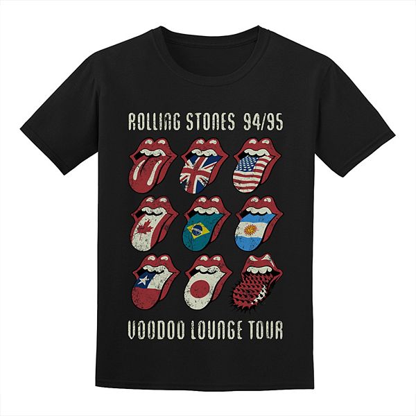 Rowdy Sprout Girls Rolling Stones Tongue Tee