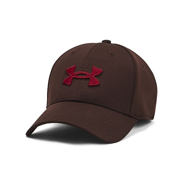 Men's Under Armour Blitzing Stretch-Fit Hat - Brown Obsidian (XL/XXL)