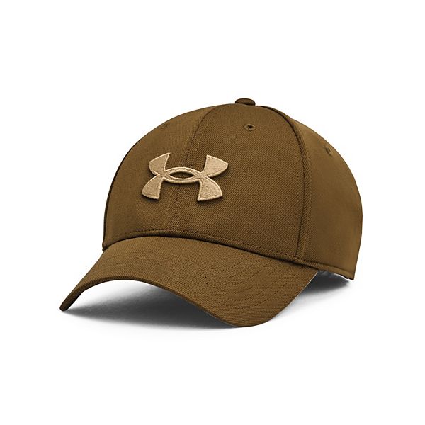 Men's Under Armour Blitzing Stretch-Fit Hat - Coyote (S/M)