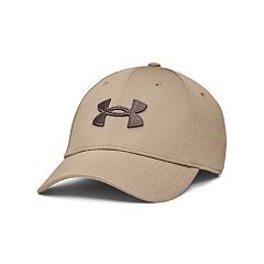 Mens Brown Fitted Hats - Accessories
