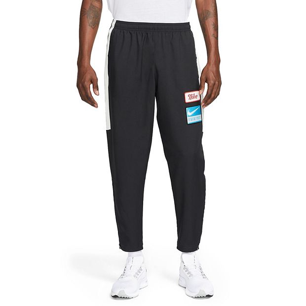 Nike Dri-FIT Challenger Men's Running Pants - Black/Honeydew