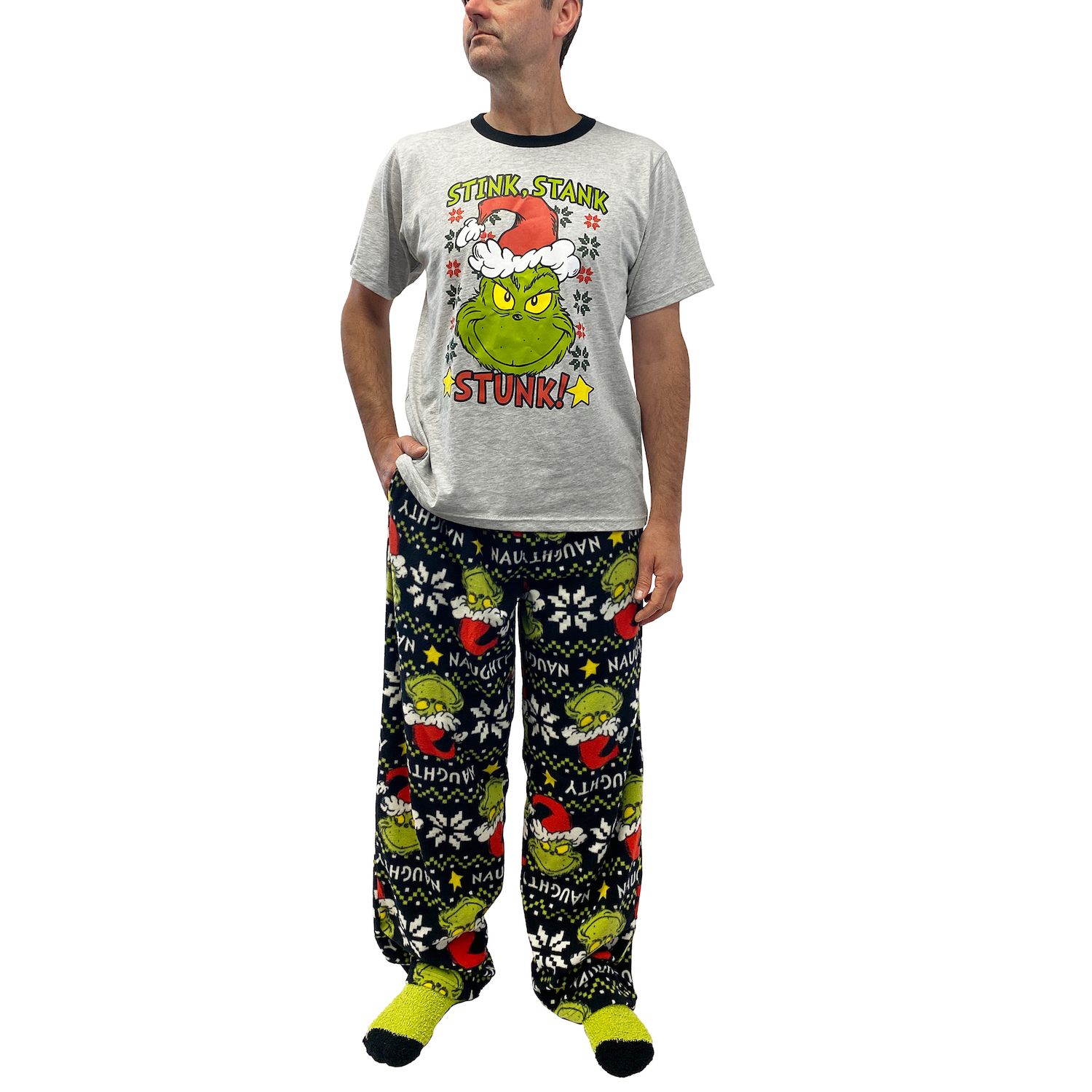 the grinch mens pjs