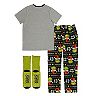 Men's The Grinch Stink Stank Stunk Pajama Set 