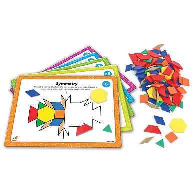 Learning Resources Pattern Block Math Activity Set