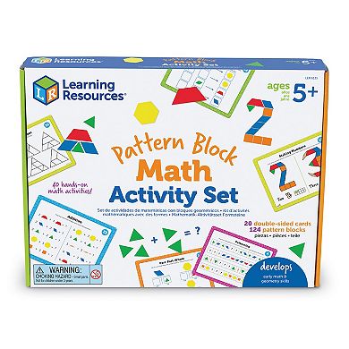 Learning Resources Pattern Block Math Activity Set