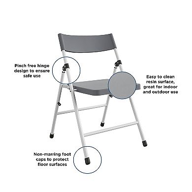 Cosco Indoor / Outdoor Kids' Folding Chair 4-Piece Set