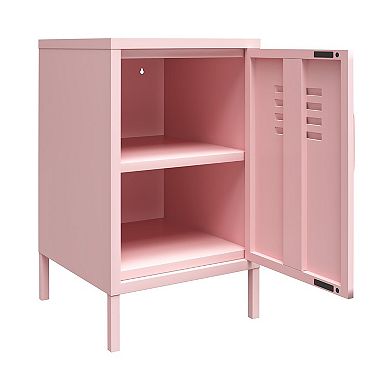 Novogratz Cache Metal Locker End Table