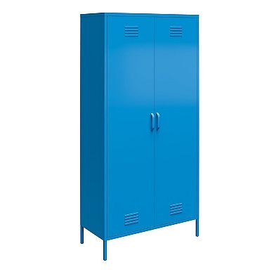 Novogratz Cache Tall 2-Door Metal Locker Cabinet