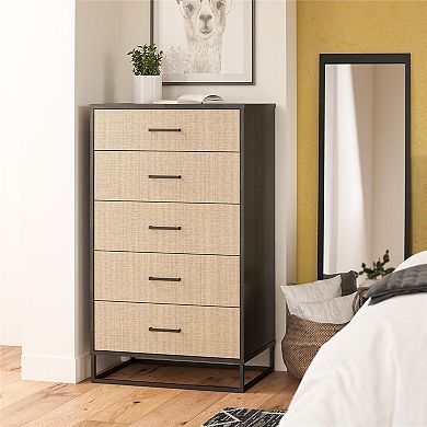 Novogratz Kelly 5-Drawer Dresser