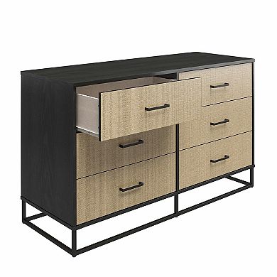 Novogratz Kelly 6-Drawer Dresser