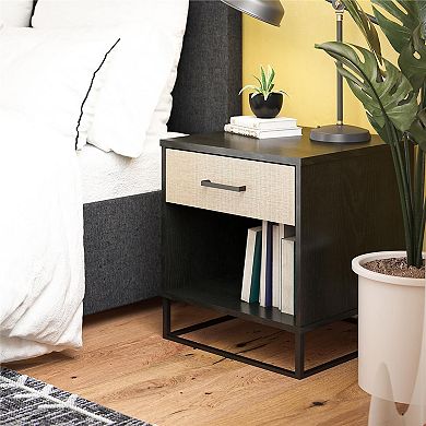 Novogratz Kelly 1-Drawer Nightstand