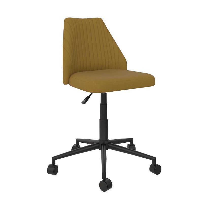 54574058 Novogratz Brittany Office Chair, Yellow sku 54574058