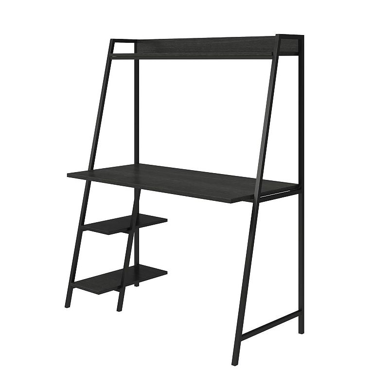 Novogratz Bushwick Ladder Desk, Black