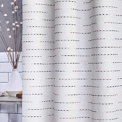 Sonoma Goods For Life® Finley Woven Shower Curtain