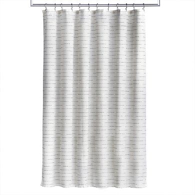 Sonoma Goods For Life® Finley Woven Shower Curtain