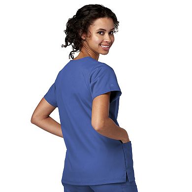 Women's Meta Labwear Notch Neck Short Sleeve Scrubs Top 15201