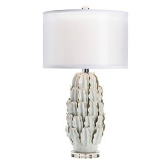 Montecito Ceramic and Crystal Table Lamp