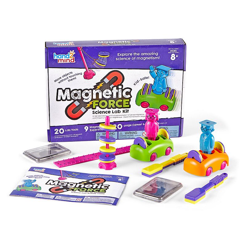 hand2mind Magnetic Force Science Lab Kit, Multicolor