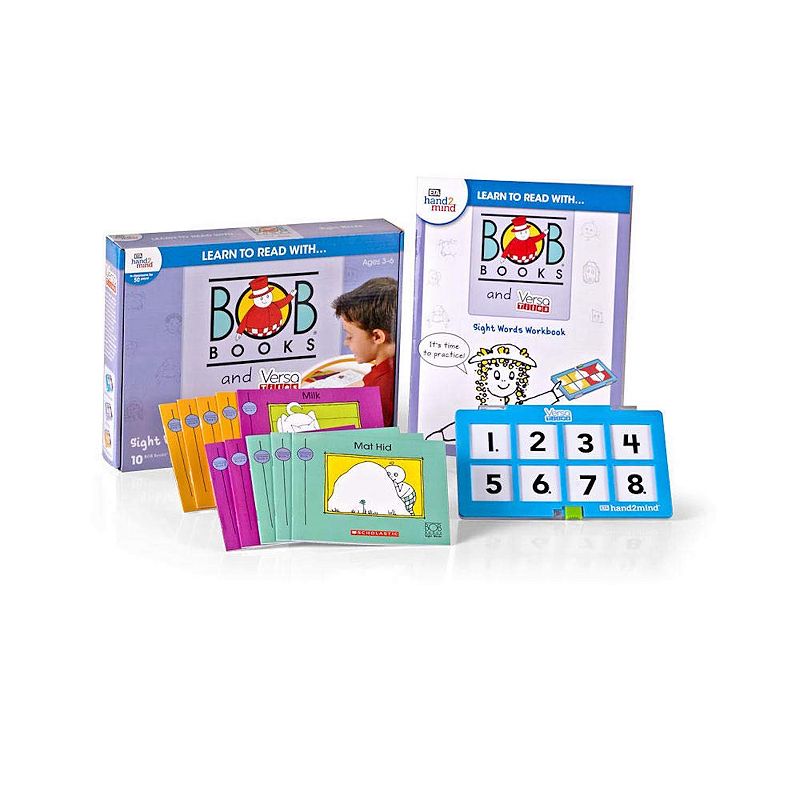 hand2mind Learn to Read With... Bob Books and VersaTiles: Sight Words, Mult
