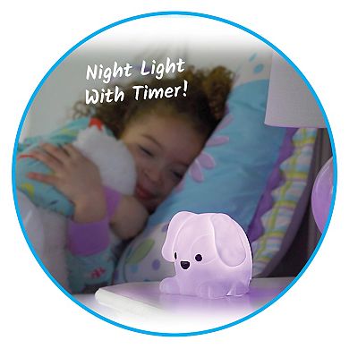 hand2mind PAWZ, The Calming Pup All-in-One Breathing Buddy and Night-Light