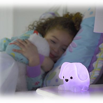 hand2mind PAWZ, The Calming Pup All-in-One Breathing Buddy and Night-Light