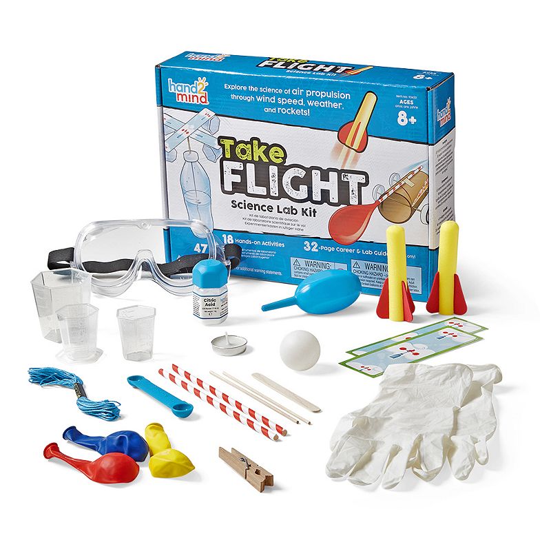 hand2mind Take Flight Science Lab Kit, Multicolor