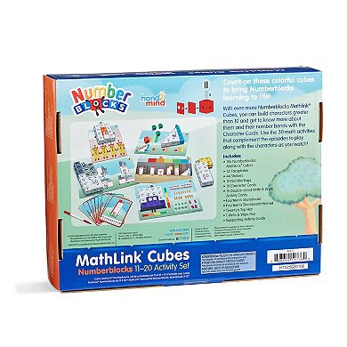 hand2mind Numberblocks 11–20 Activity Set with MathLink Cubes